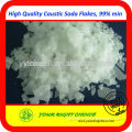 Factory price Sodium hydroxide flake / caustic soda flakes 99%